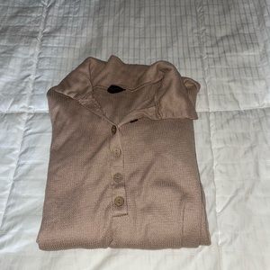 Tan shirt worn once perfect condition!